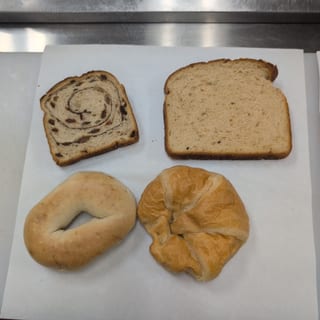 Raisin, Multi Grain, English Muffin or Croissant