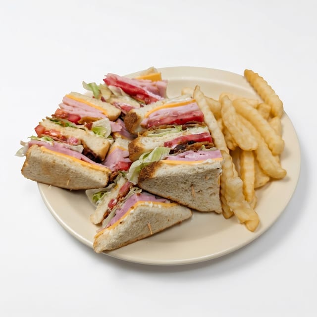 The Classic Club Sandwich.
