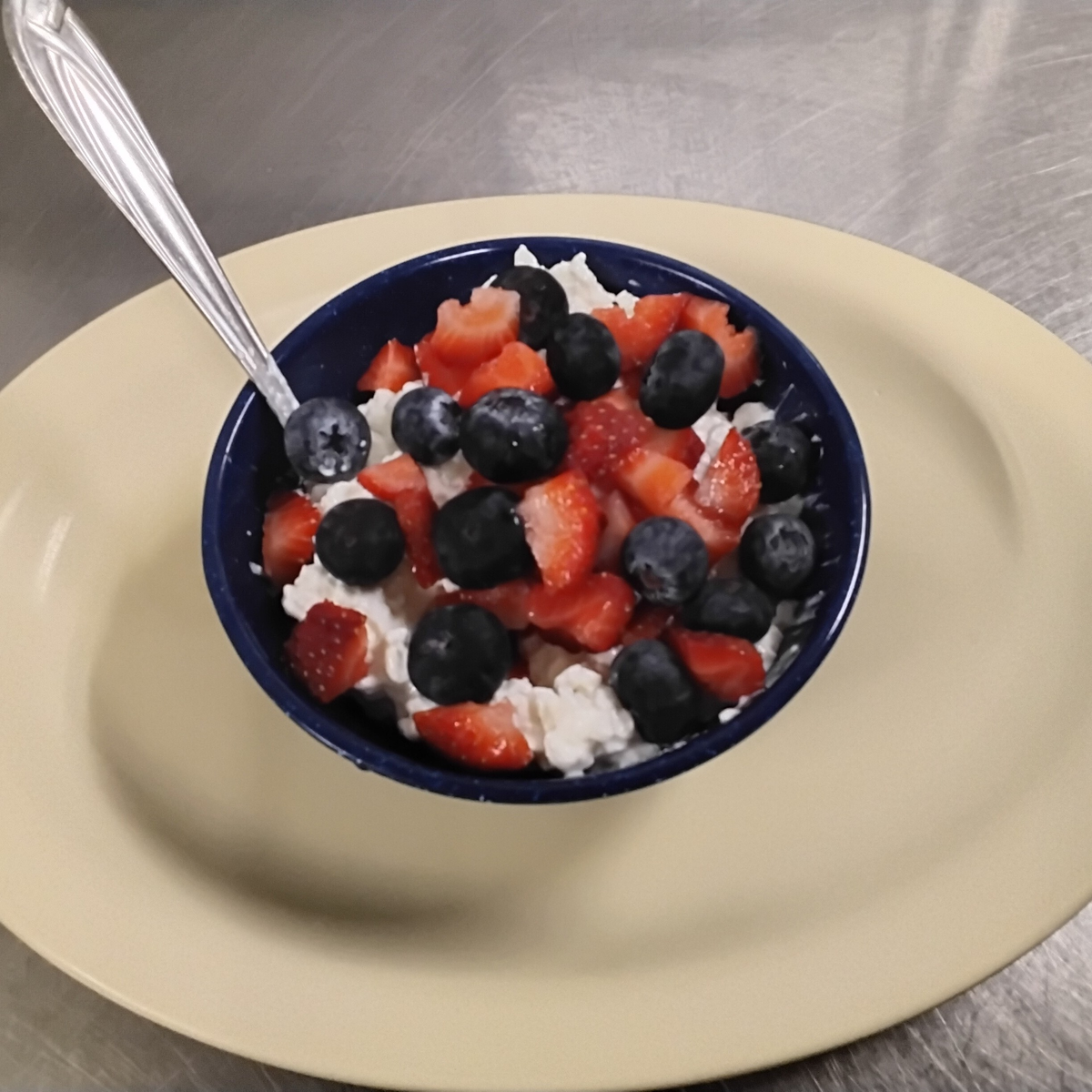 Cottage Cheese with Fruit