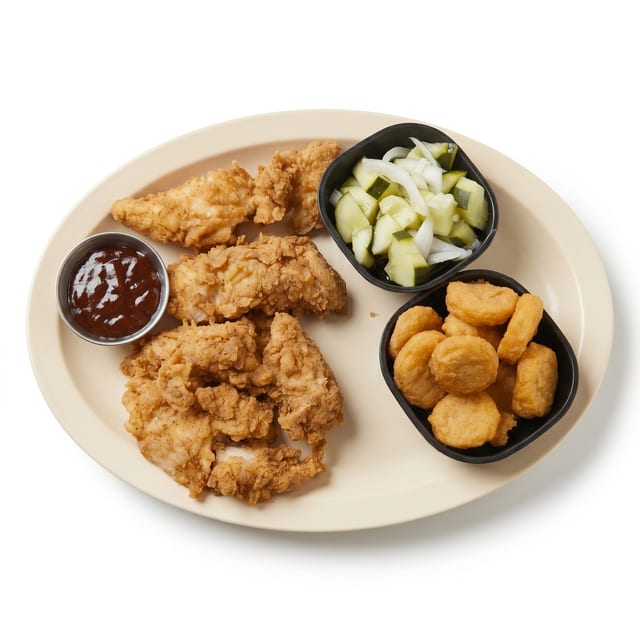Chicken Tenders Plate.