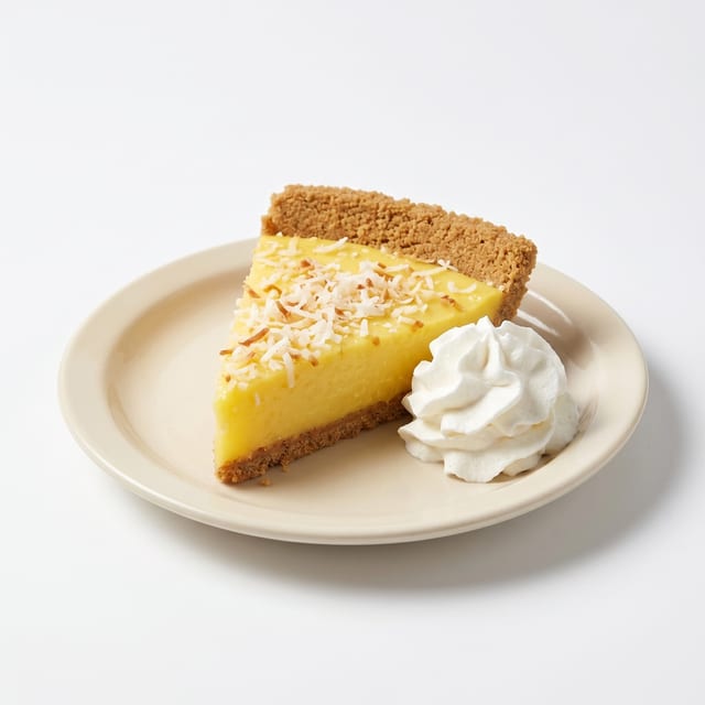 Coconut Pudding Pie.