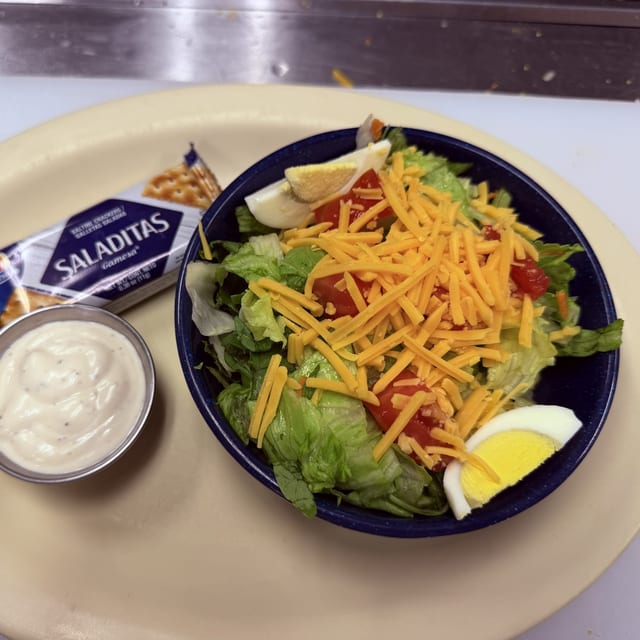 House Salad & Bread or Crackers.