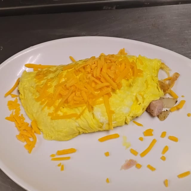 Ham & Cheese Omelet.