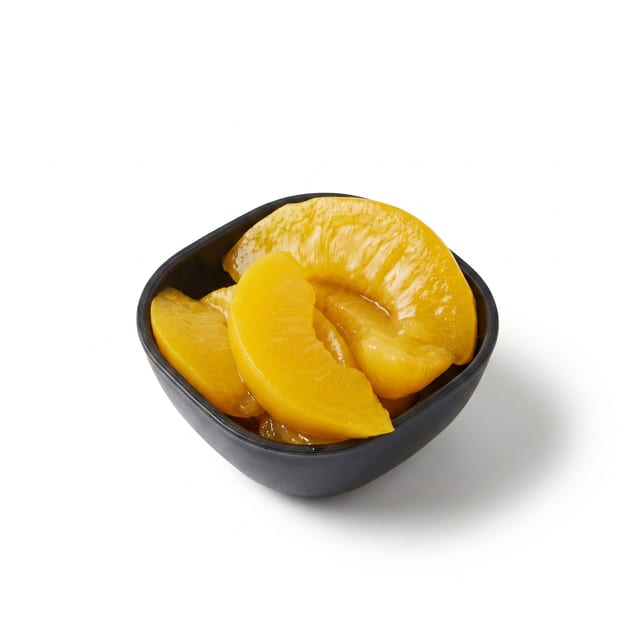 Sliced Peaches.
