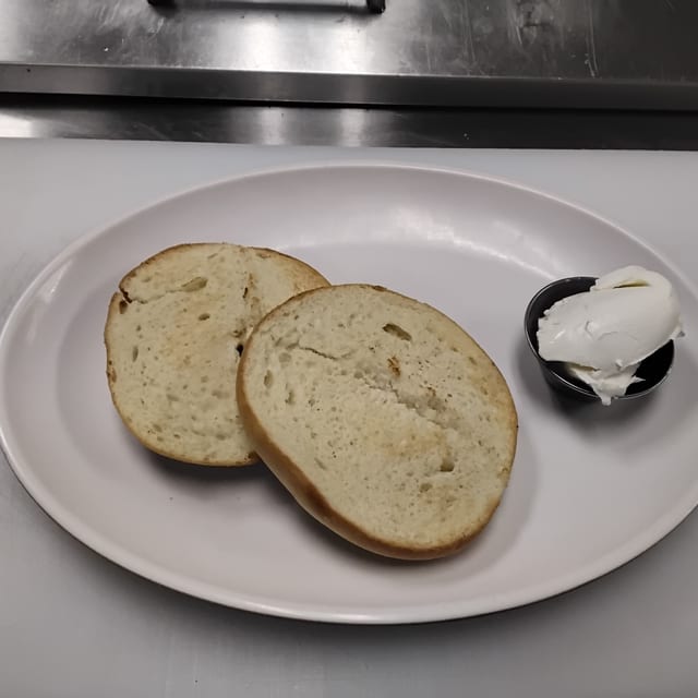 Bagel with Cream Cheese.