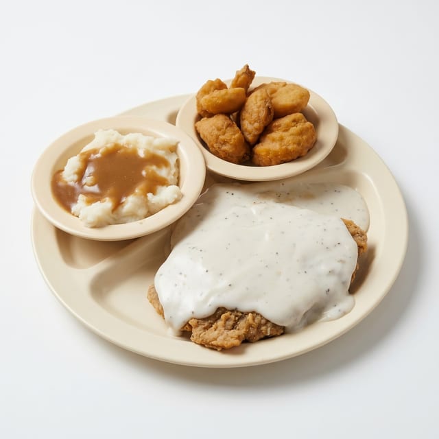 Country Fried Steak with Gravy Plate.